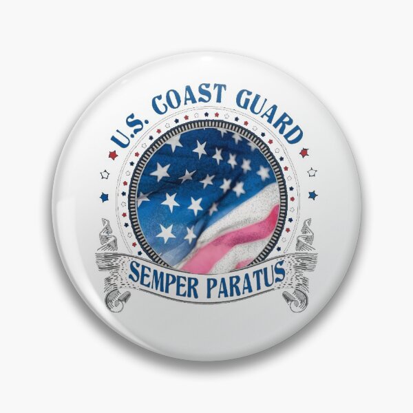 Item preview, Coast Guard - Semper Paratus designed and sold by YesterCool Designs.