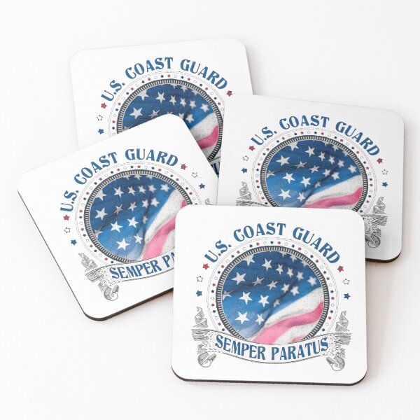 Item preview, Coast Guard - Semper Paratus designed and sold by YesterCool Designs.