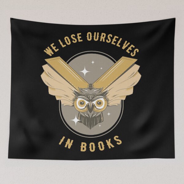 Item preview, We Lose Ourselves In Books designed and sold by Coder-T.