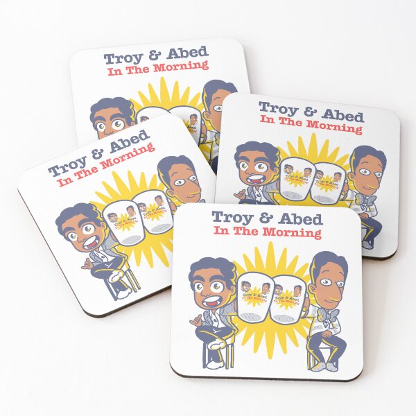Artikelvorschau, Troy und Abed - am Morgen entworfen und verkauft von Fitas Artwork.