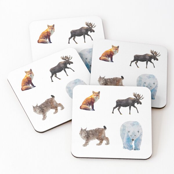 Item preview, Geometric Norwegian animals designed and sold by Vectoraw.