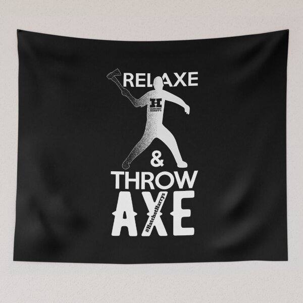 Item preview, Relaxe & Throw Axe designed and sold by HatchetHarrys.