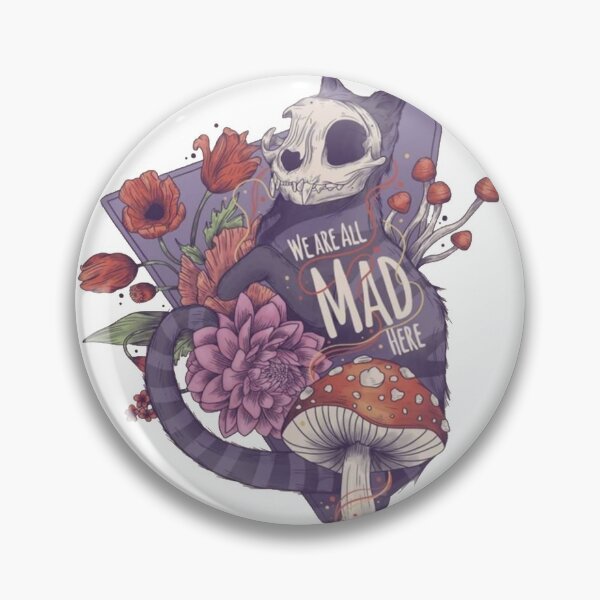Item preview, Skeleton cat with flowers designed and sold by ProfMeru.