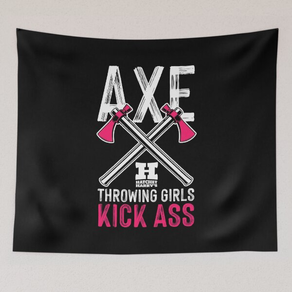Item preview, Axe Throwing Girls, Kick Ass designed and sold by HatchetHarrys.