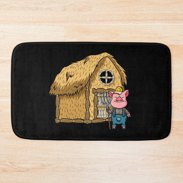 Item preview, Three Pigs Straw House Lazy Halloween Costume designed and sold by Gold Wings Tees.