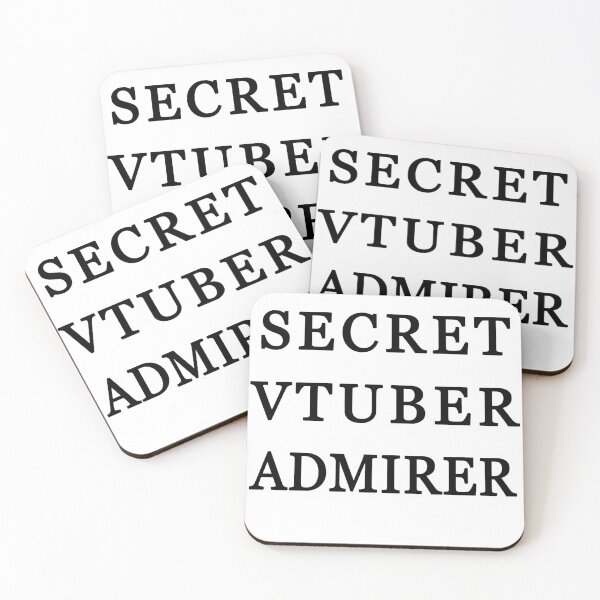 Item preview, Secret Vtuber Admirer designed and sold by yasmh.