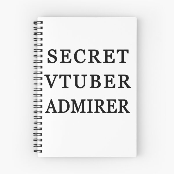 Item preview, Secret Vtuber Admirer designed and sold by yasmh.