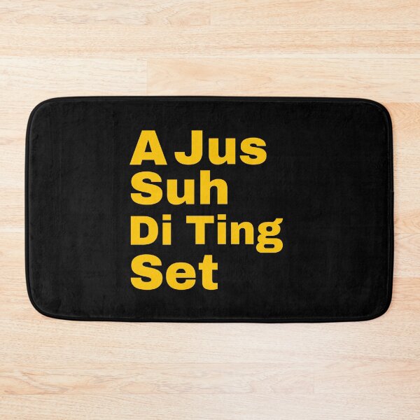 Item preview, A Just Suh Di Ting Set- Jamaican Slang designed and sold by Angees.
