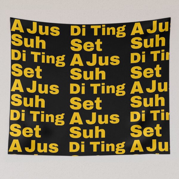Item preview, A Just Suh Di Ting Set- Jamaican Slang designed and sold by Angees.