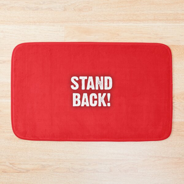 Item preview, Stand Back! designed and sold by Background Noise Comic.