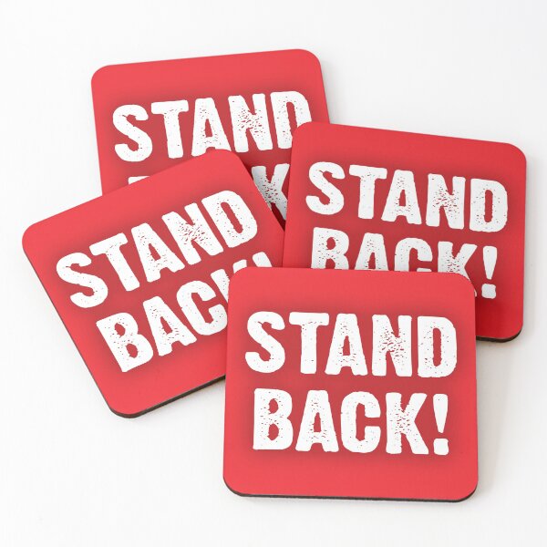 Item preview, Stand Back! designed and sold by Background Noise Comic.