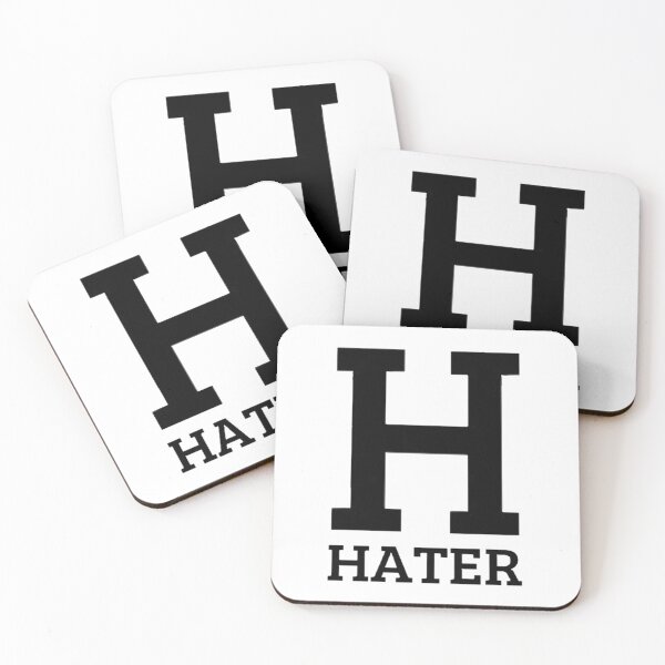 Item preview, H is for Hater designed and sold by bunhuggerdesign.