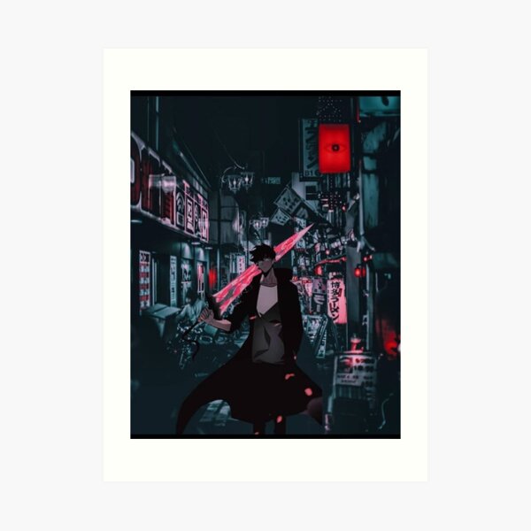 Sung jin woo solo leveling Art Print