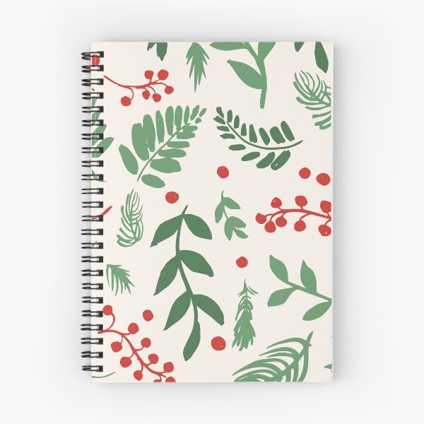 Item preview, Holiday Berries and Leaves, Pattern in Red and Green  designed and sold by KShedenhelm.