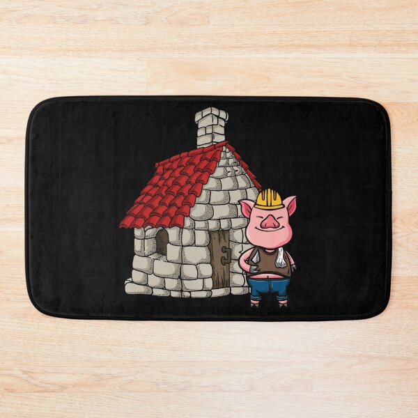 Item preview, Three Pigs Brick House  Lazy Halloween Costume  designed and sold by Gold Wings Tees.