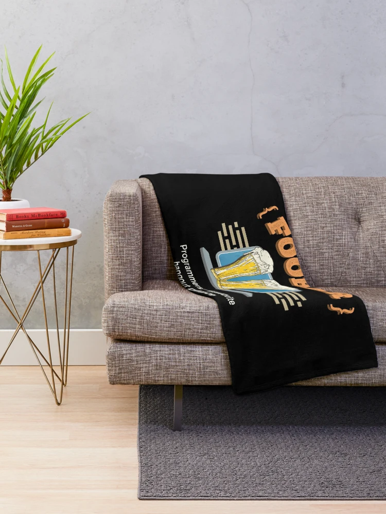 Thumbnail 2 of 6, Throw Blanket, Funny Java programmer and computer scientist saying designed and sold by Rzelemenz.