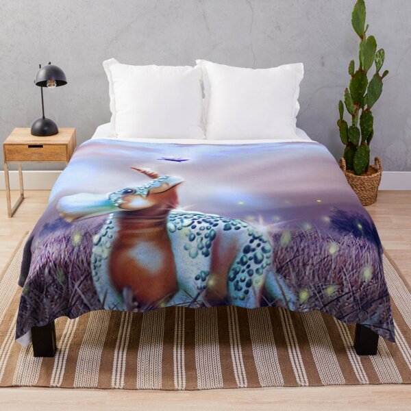 Item preview, Unisaur (centrosaurus) Unicorn in a wheat field at Dusk designed and sold by iduzarts.