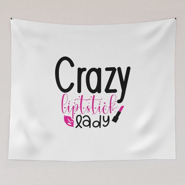 Item preview, Crazy liptstick lady designed and sold by Paul's Designs.