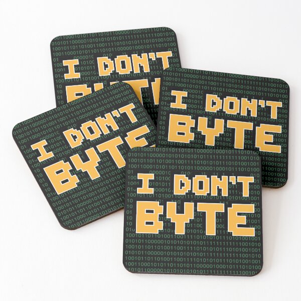 Item preview, Programmer and Web developer Gift I Dont Byte Coder  designed and sold by Rzelemenz.