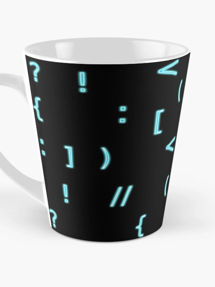 Thumbnail 3 of 4, Coffee Mug, Code chars designed and sold by findingNull.