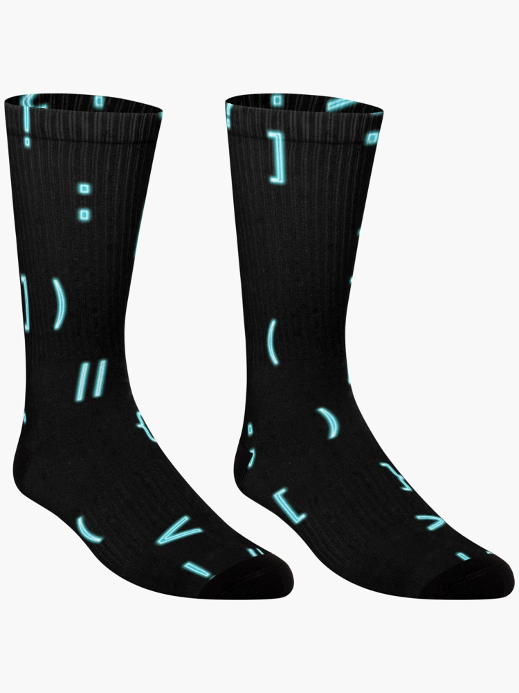Thumbnail 3 of 5, Socks, Code chars designed and sold by findingNull.