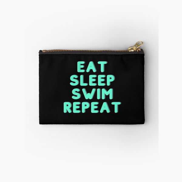 Item preview, Eat Sleep Swim Repeat designed and sold by vibrantyy.