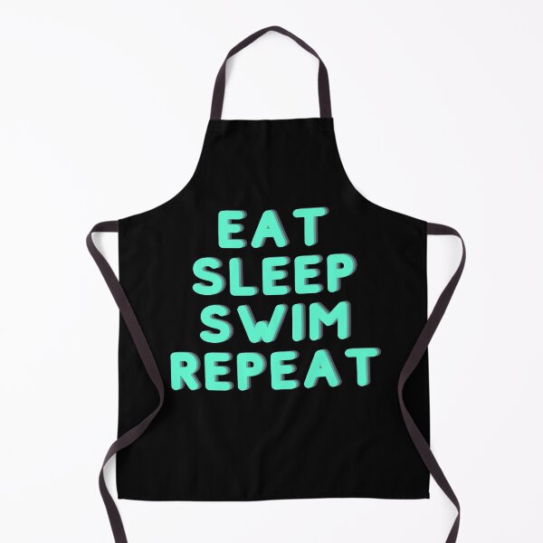 Item preview, Eat Sleep Swim Repeat designed and sold by vibrantyy.