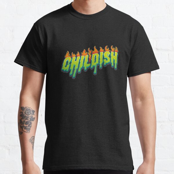 TGFBRO CHILDISH NEW | December Flames Blue Classic T-Shirt