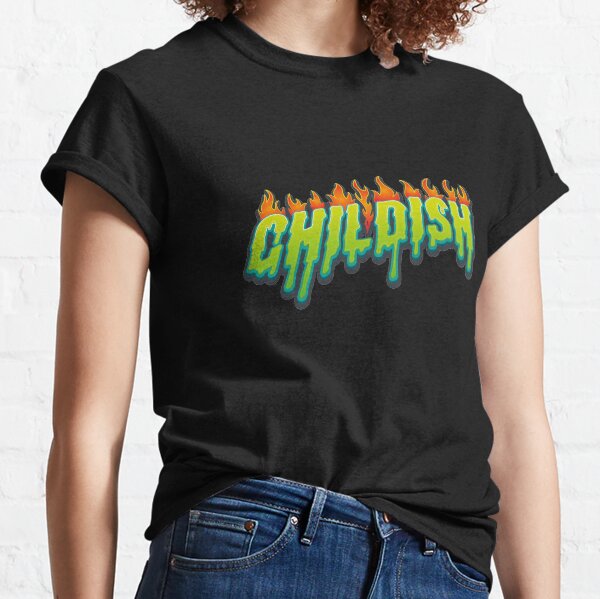 TGFBRO CHILDISH NEW | December Flames Blue Classic T-Shirt