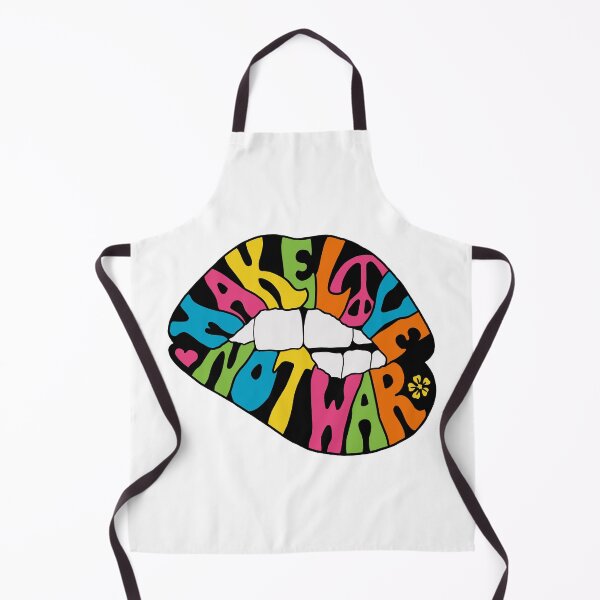 Item preview, make love not war_black version designed and sold by Mauro Mondin.