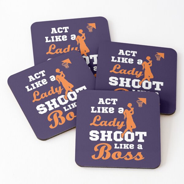 Item preview, Basketball Womens Girls Act Like a Lady Shoot Like a Boss designed and sold by jaygo.