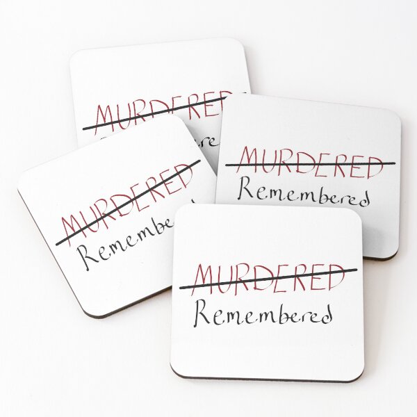 Item preview, Remembered, Not Murdered designed and sold by RockyCreekArt.