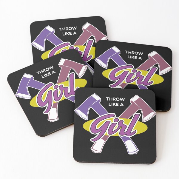 Item preview, Throw Like a Girl Axe Throwing Gift for Women Axe Thrower  designed and sold by Rzelemenz.