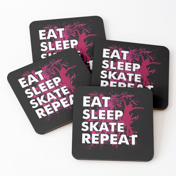 Item preview, Eat Sleep Skate Repeat Figure Skater Girls Skating Gift designed and sold by Lumaraa.