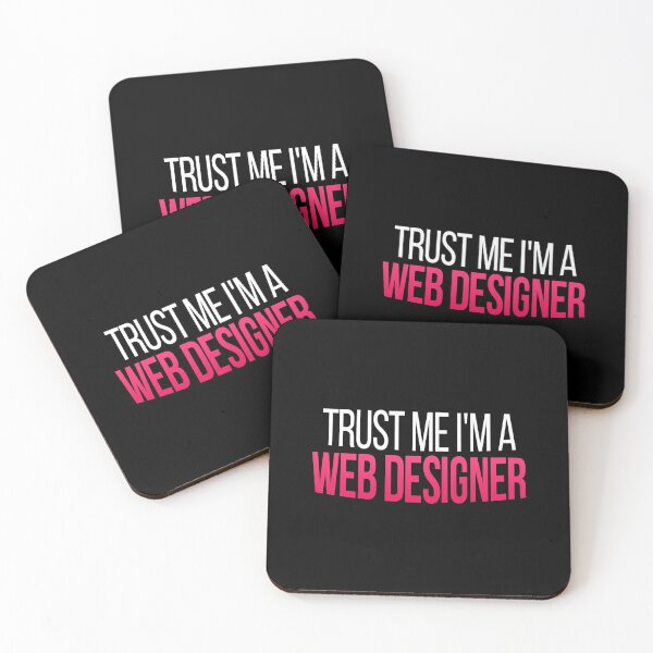 Item preview, Trust Me I'm A Web Designer - Female Web Designer designed and sold by Vitrina ⭐⭐⭐⭐⭐.