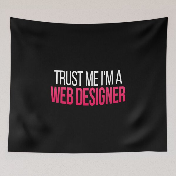 Item preview, Trust Me I'm A Web Designer - Female Web Designer designed and sold by Vitrina ⭐⭐⭐⭐⭐.