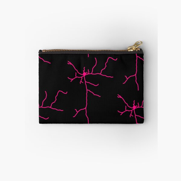 Item preview, Pink fluorescent neuron drawing designed and sold by kzsg.