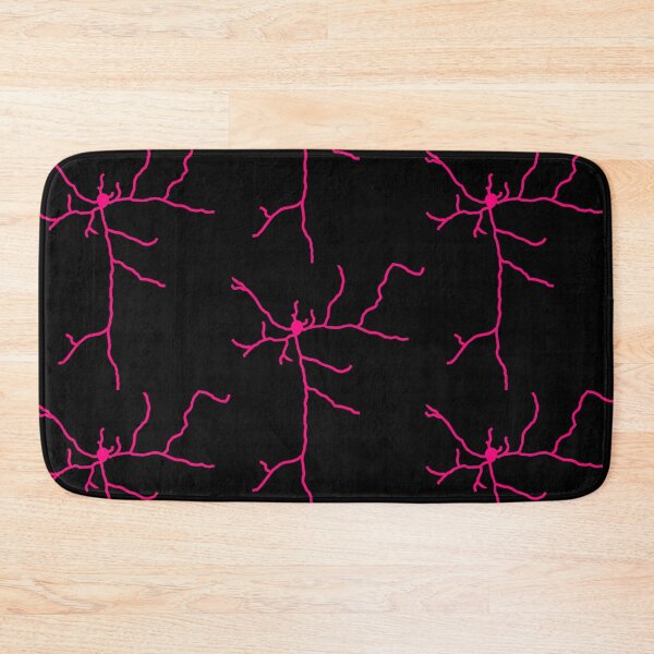 Item preview, Pink fluorescent neuron drawing designed and sold by kzsg.
