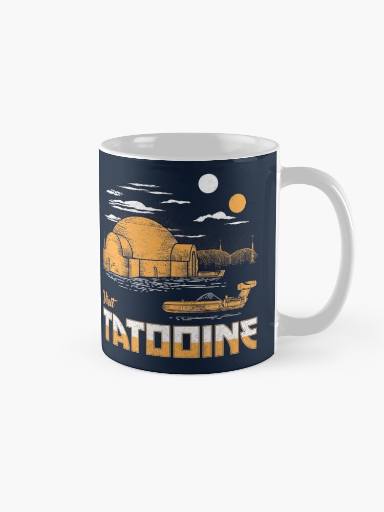 Thumbnail 5 of 6, Coffee Mug, Visit Tatooine designed and sold by therocketman.