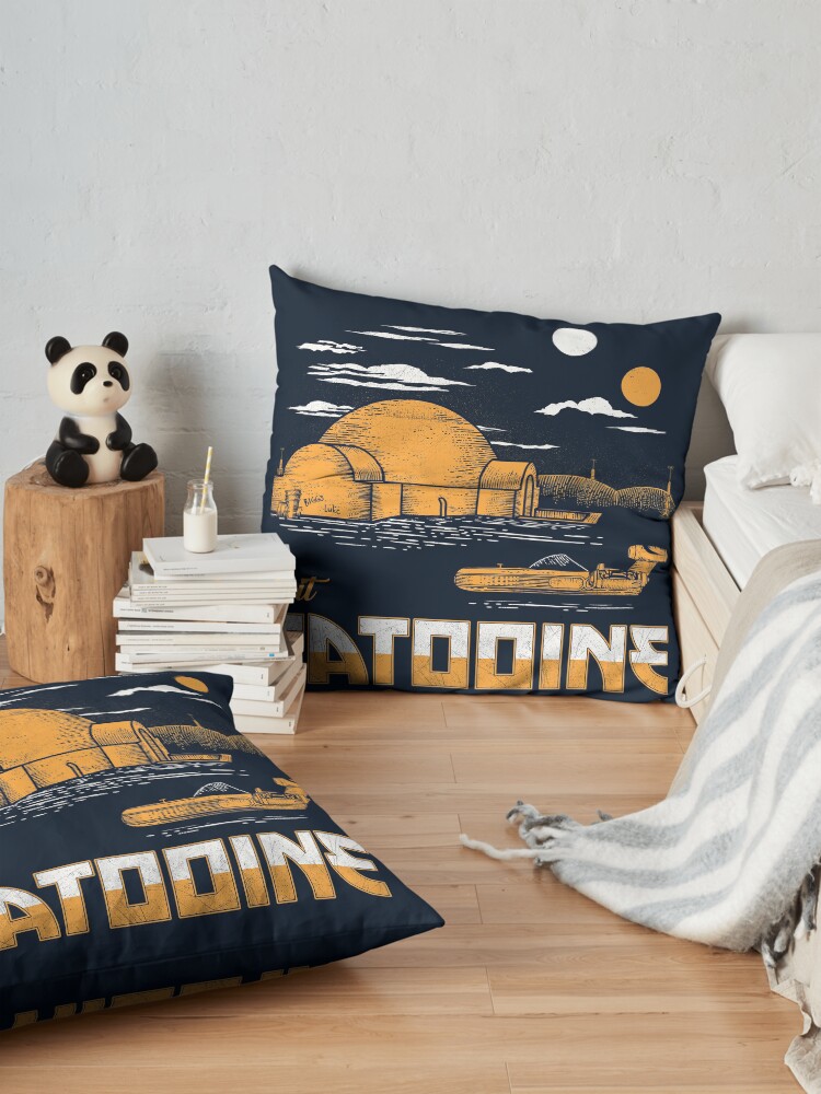 Alternate view of Visit Tatooine Floor Pillow