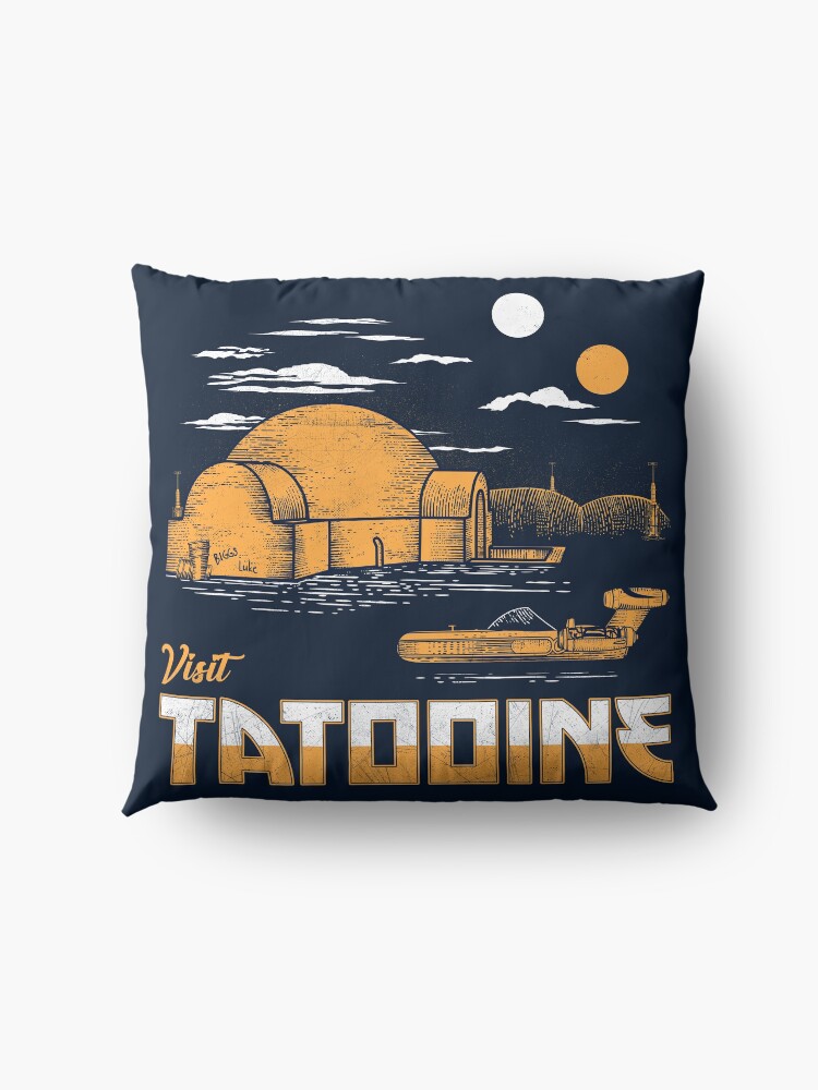 Alternate view of Visit Tatooine Floor Pillow