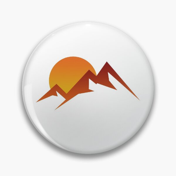 Item preview, minimal mountain sunset designed and sold by pholange.