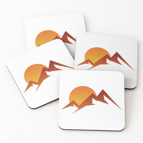 Item preview, minimal mountain sunset designed and sold by pholange.