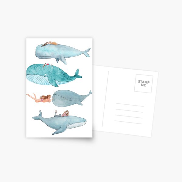 Item preview, Whales and Girls designed and sold by Tina van Dijk.