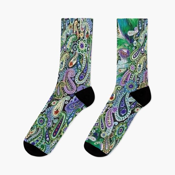 Item preview, Copy of Colorful Paisley Peacock Rainbow Bird  designed and sold by Rokay Arts.