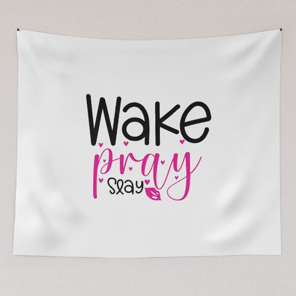 Item preview, Wake Pray Slay designed and sold by Paul's Designs.