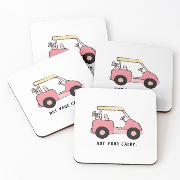 Item preview, Not your caddy - pink golf cart funny humor hottest wife mom girlfriend gift sister daughter tournament Women Apparel Perfect Disc Gift Birthdaywear Wife Mom Family Hottest Cart Driving Tournament  designed and sold by CJCTEES.