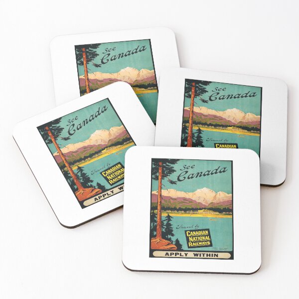 Item preview, retro iconic See Canada designed and sold by CorasPosters.