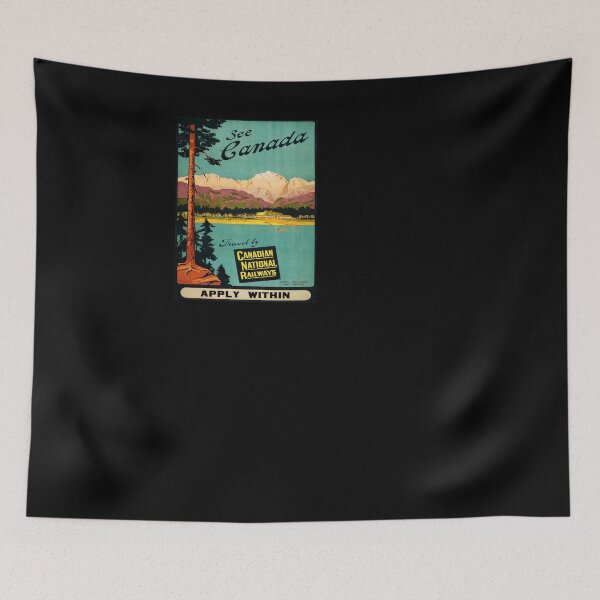 Item preview, retro iconic See Canada designed and sold by CorasPosters.