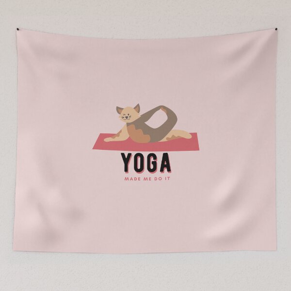 Item preview, Yoga made me do it designed and sold by Funtastic-GOODS.